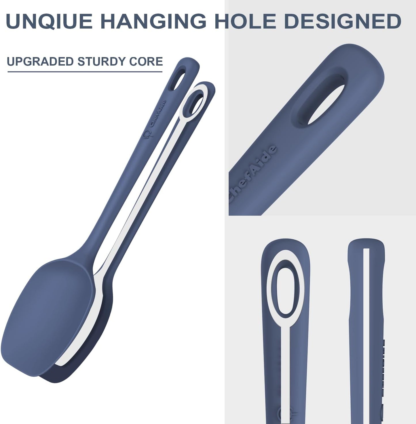 Neutral Silicone Kitchen Spatulas