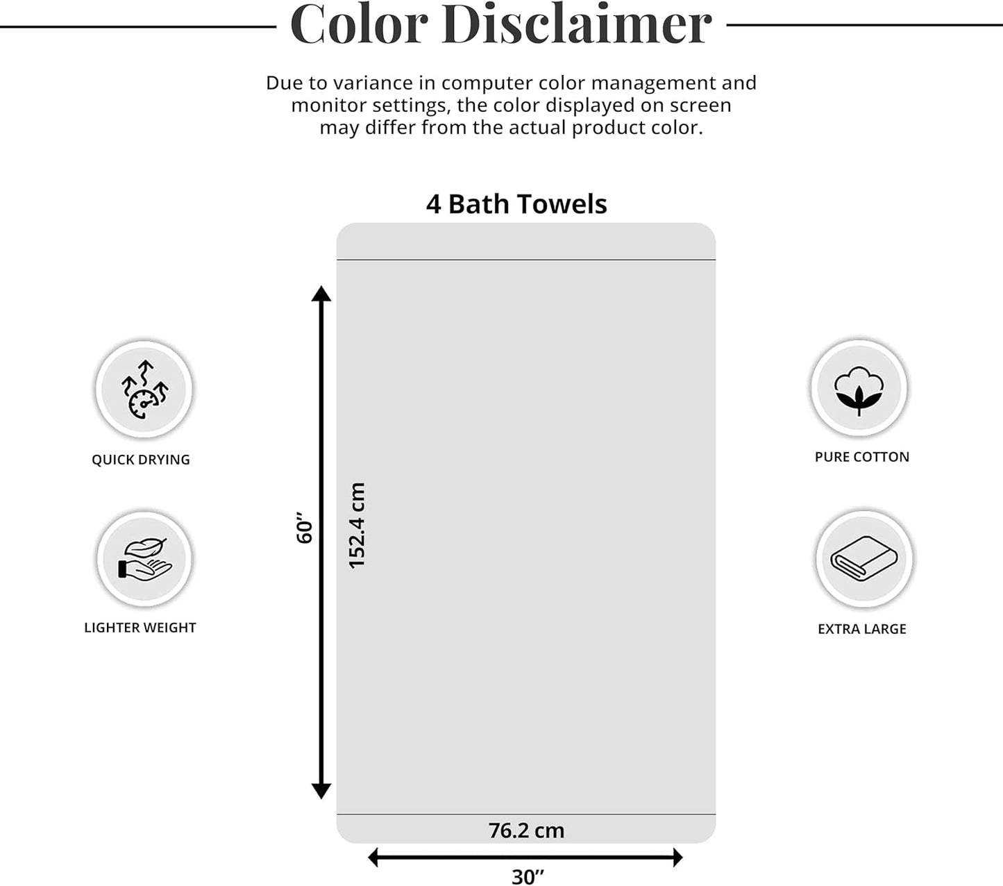 Heirloom Sand Cotton Bath Towels (Other Colors available)