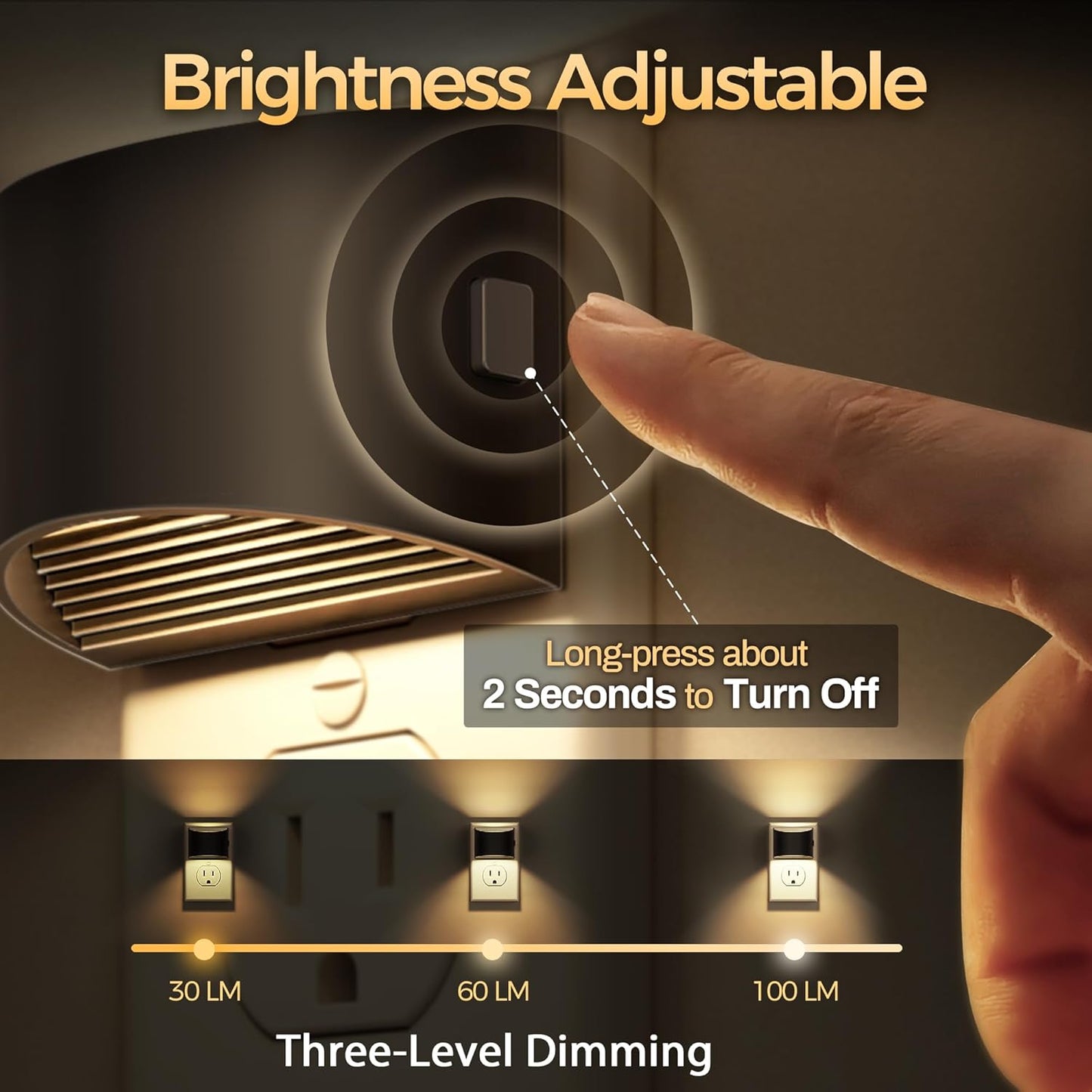 Ambient Glow Plug-In Night Lights