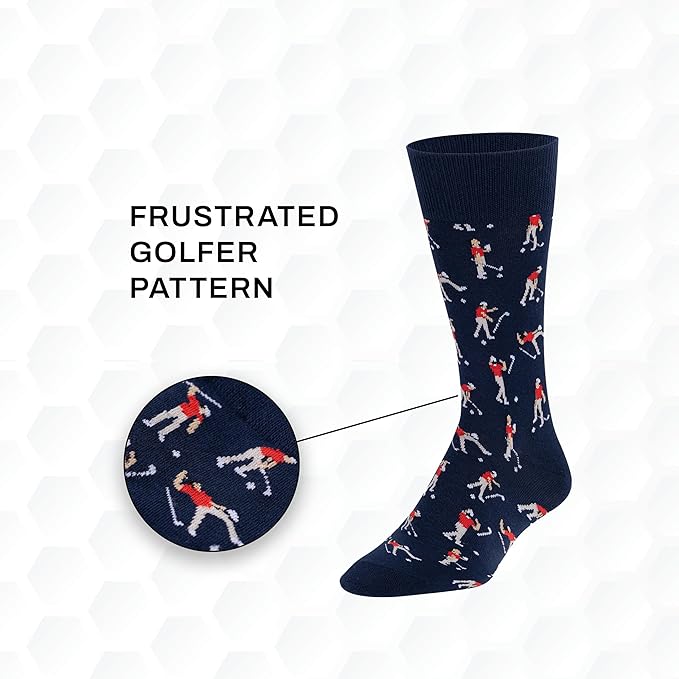 Frustrated Golfer Novelty Socks