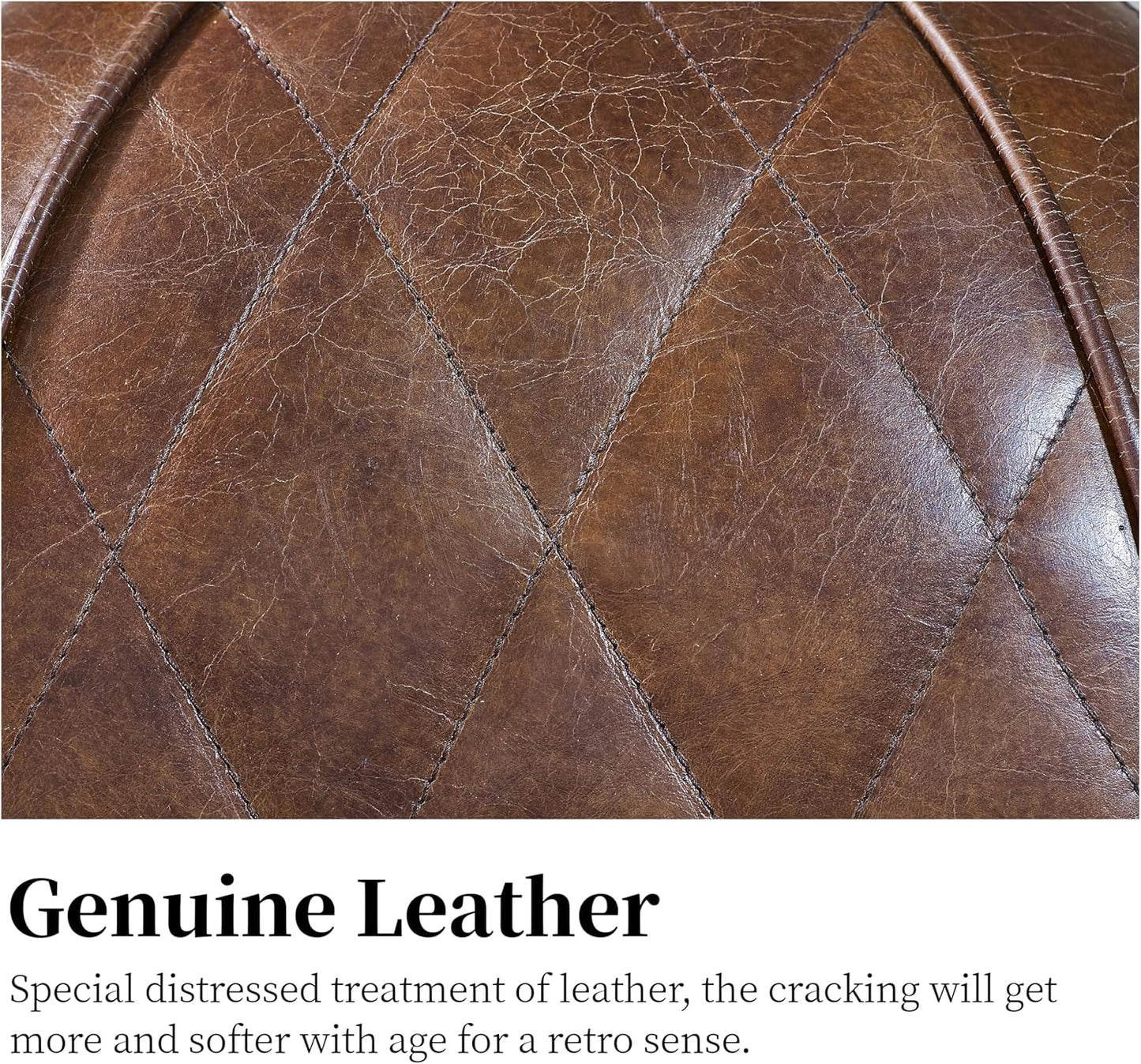 Restoration Hardware Inspired Leather Aviator Chair | Vintage Industrial Luxury