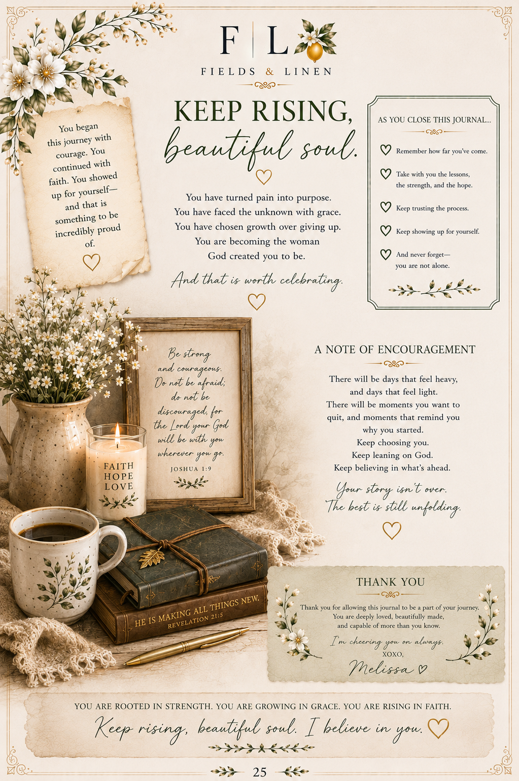 Rooted & Rising | A Guided Confidence Journal (Digital Download)