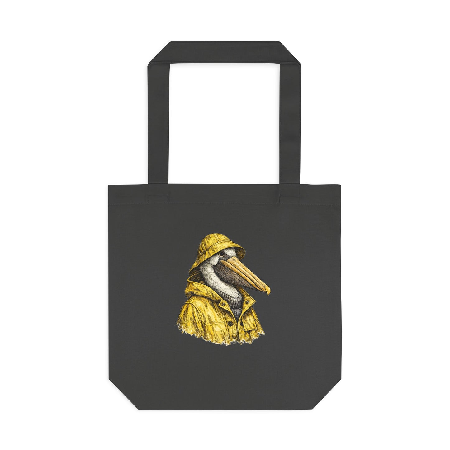 Captain Gulliver Heritage Pelican Cotton Canvas Tote Bag