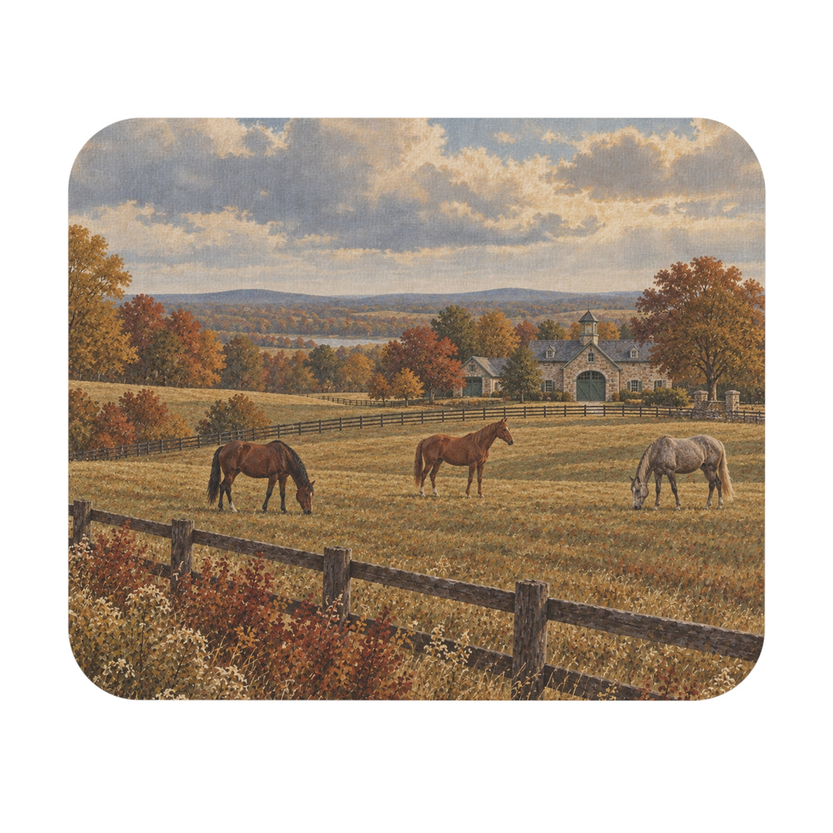 Fields & Fences Mouse Pad (Rectangle)