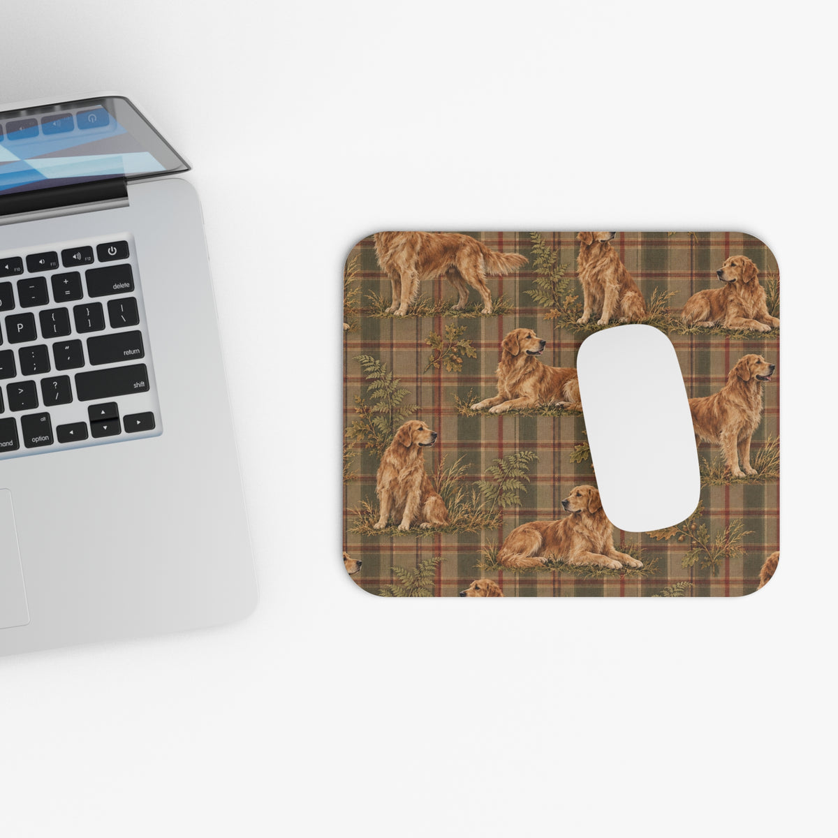 A Man's Best Friend Mouse Pad (Rectangle)