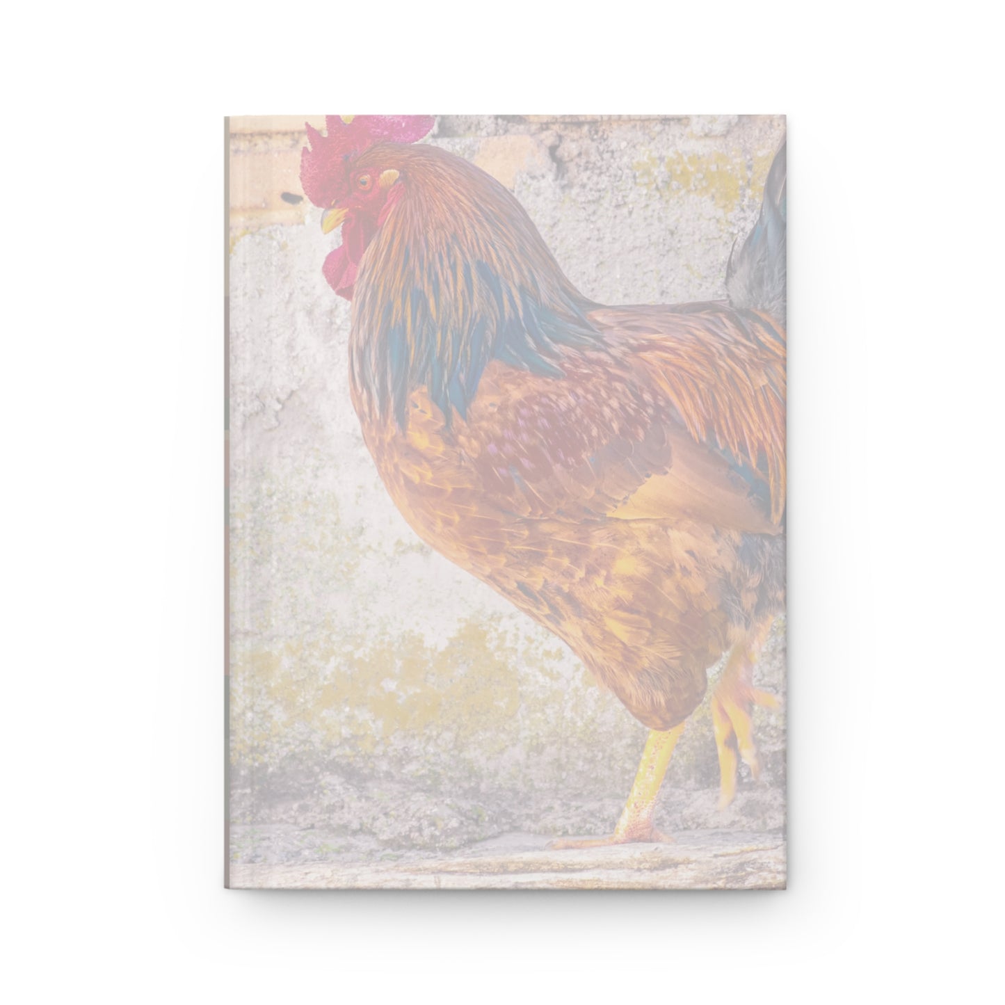 Vintage Rooster Hardcover Journal | Country Estate Lined Notebook | Farmhouse
