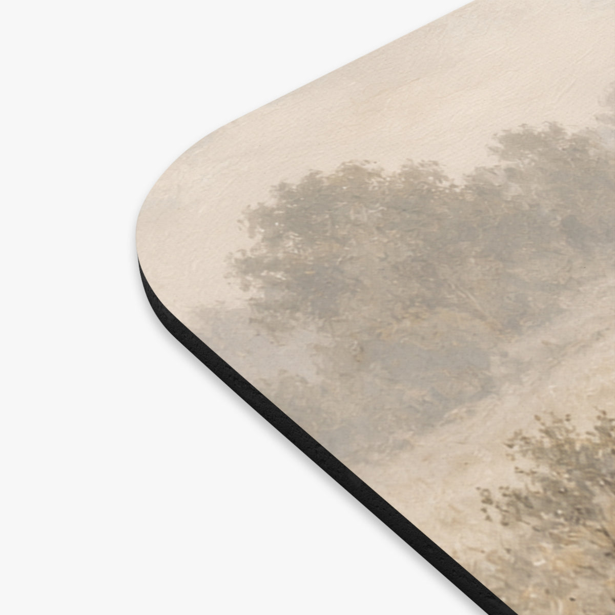The Cow March | Neutral Western Farmhouse Mouse Pad (Rectangle)