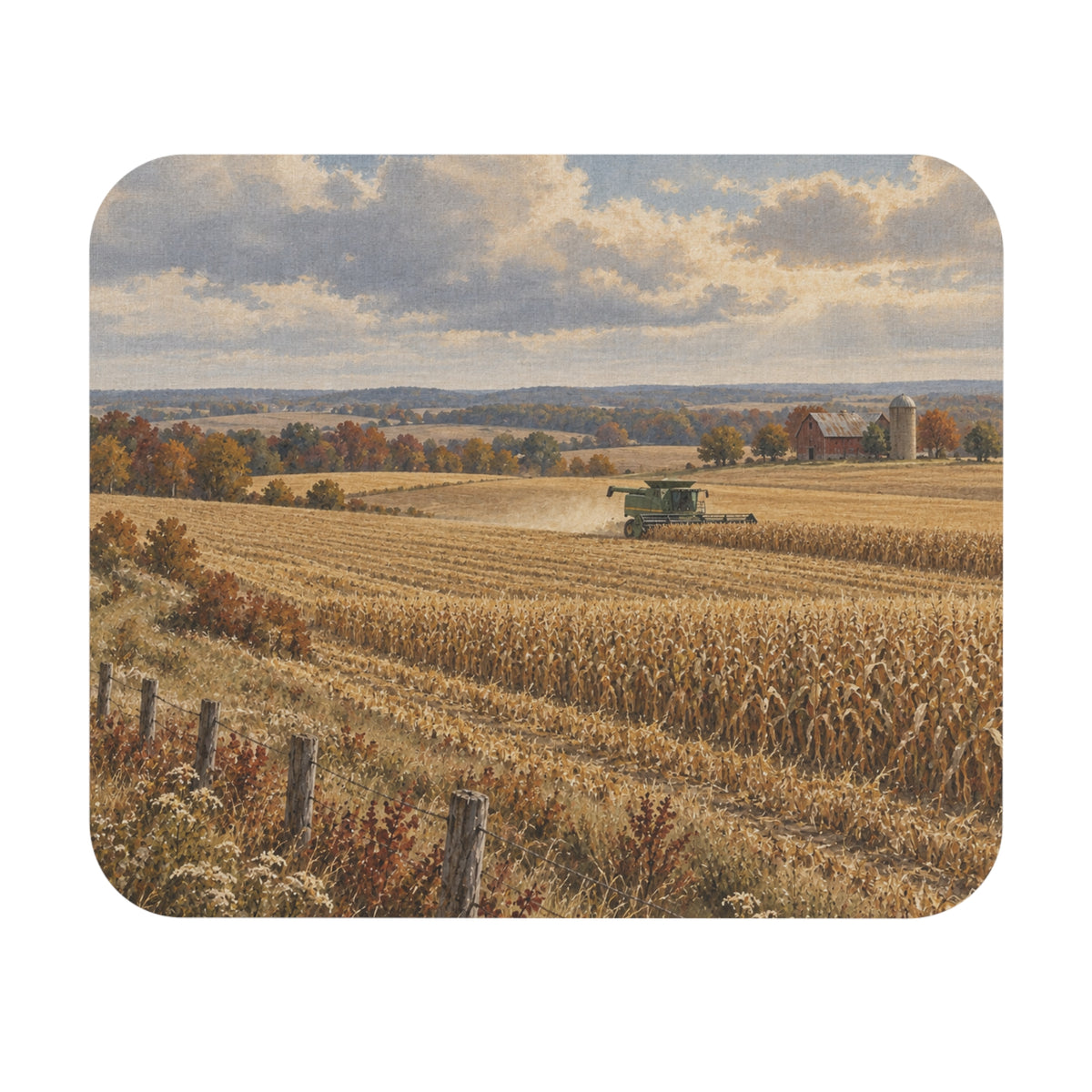 A Farmers Day Mouse Pad (Rectangle)