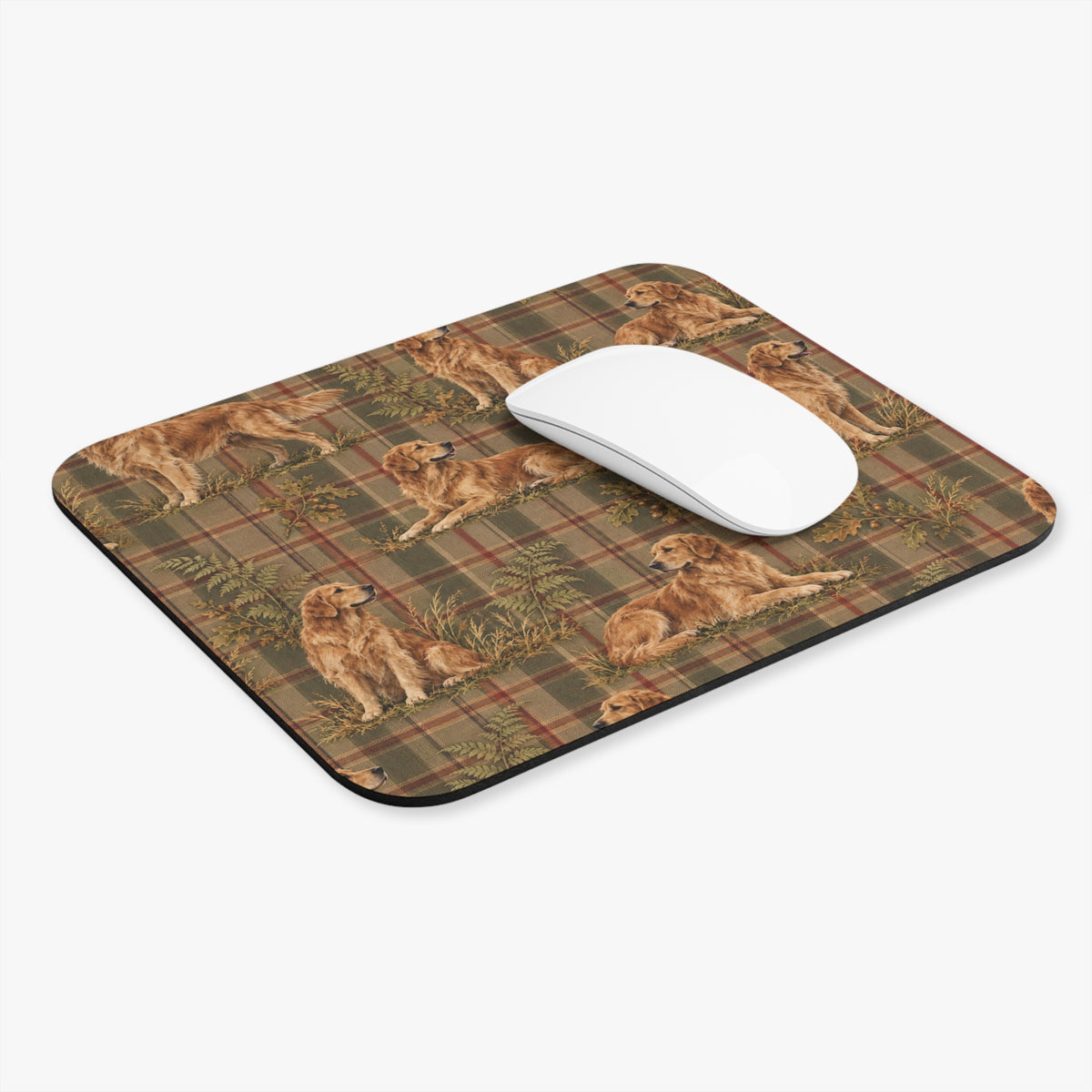 A Man's Best Friend Mouse Pad (Rectangle)