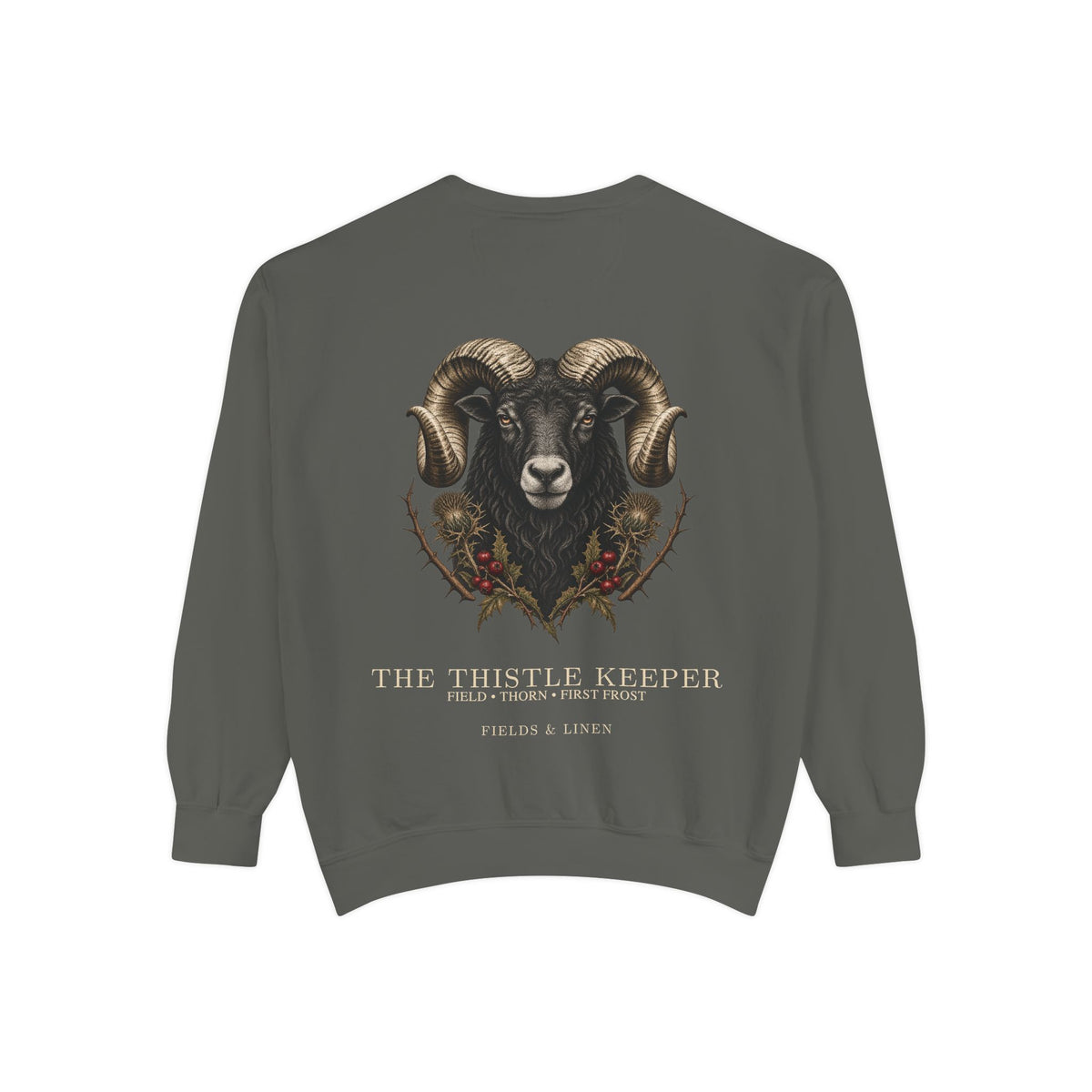The Thistle Keeper Ram Sweatshirt