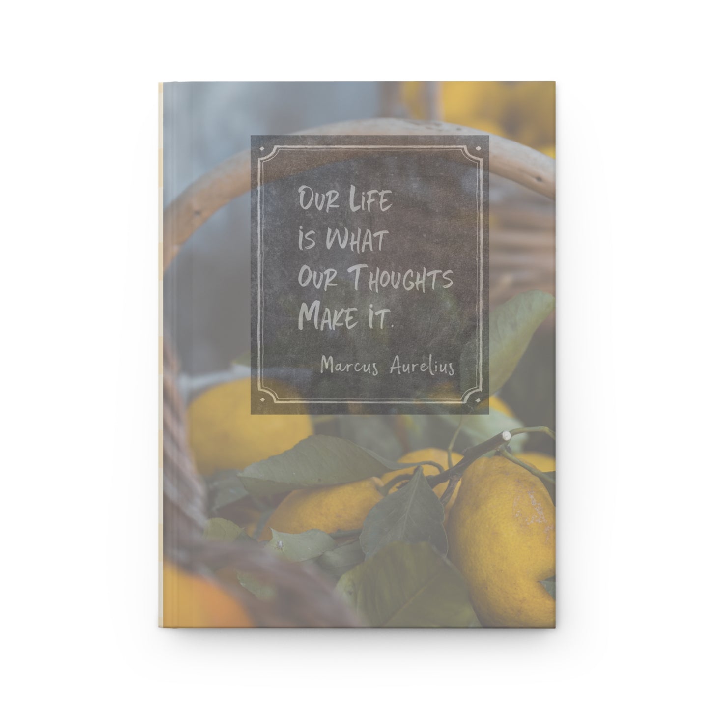 The Country Lemon Hardcover Journal Matte