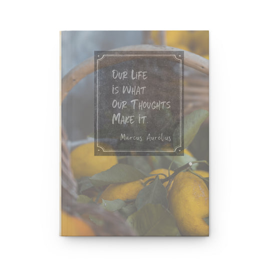 The Country Lemon Hardcover Journal Matte