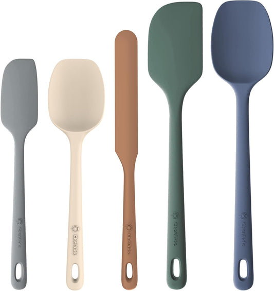 Neutral Silicone Kitchen Spatulas