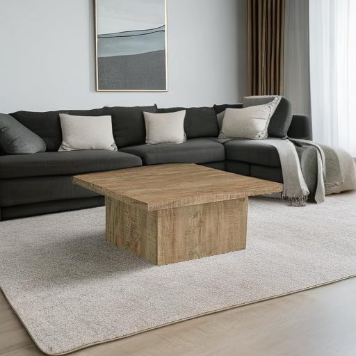 Rustic Farmhouse Square Coffee Table