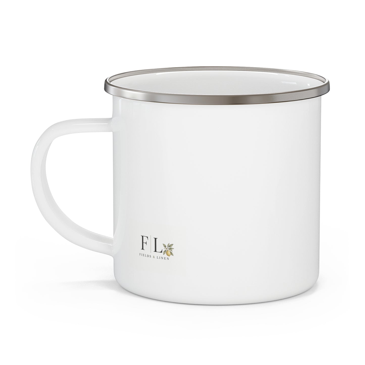Miss Winterberry Heritage Swan Enamel Camp Mug - 12oz