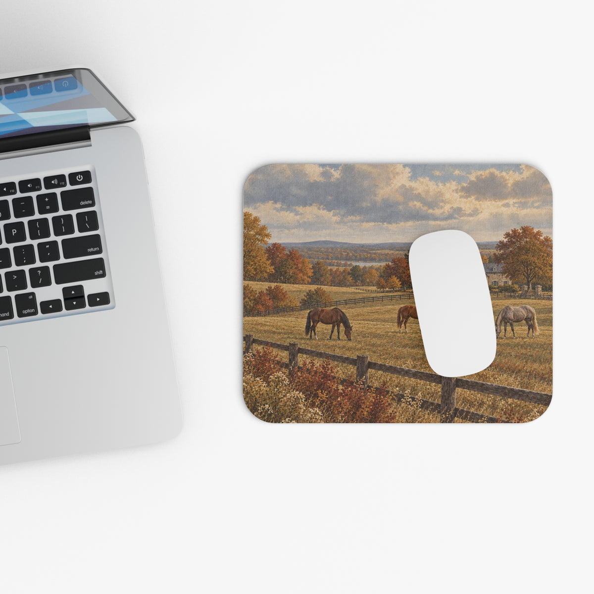 Fields & Fences Mouse Pad (Rectangle)