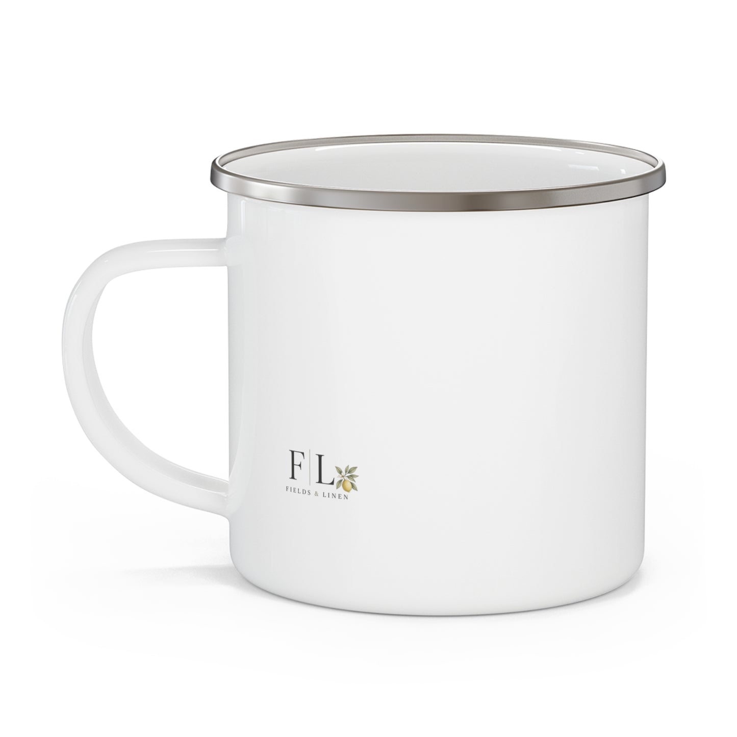Lady Foxbury Heritage Fox Enamel Camp Mug - 12 oz