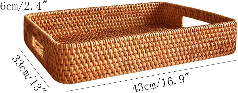 A timeless Woven Serving Tray for Effortless Everyday Entertaining.