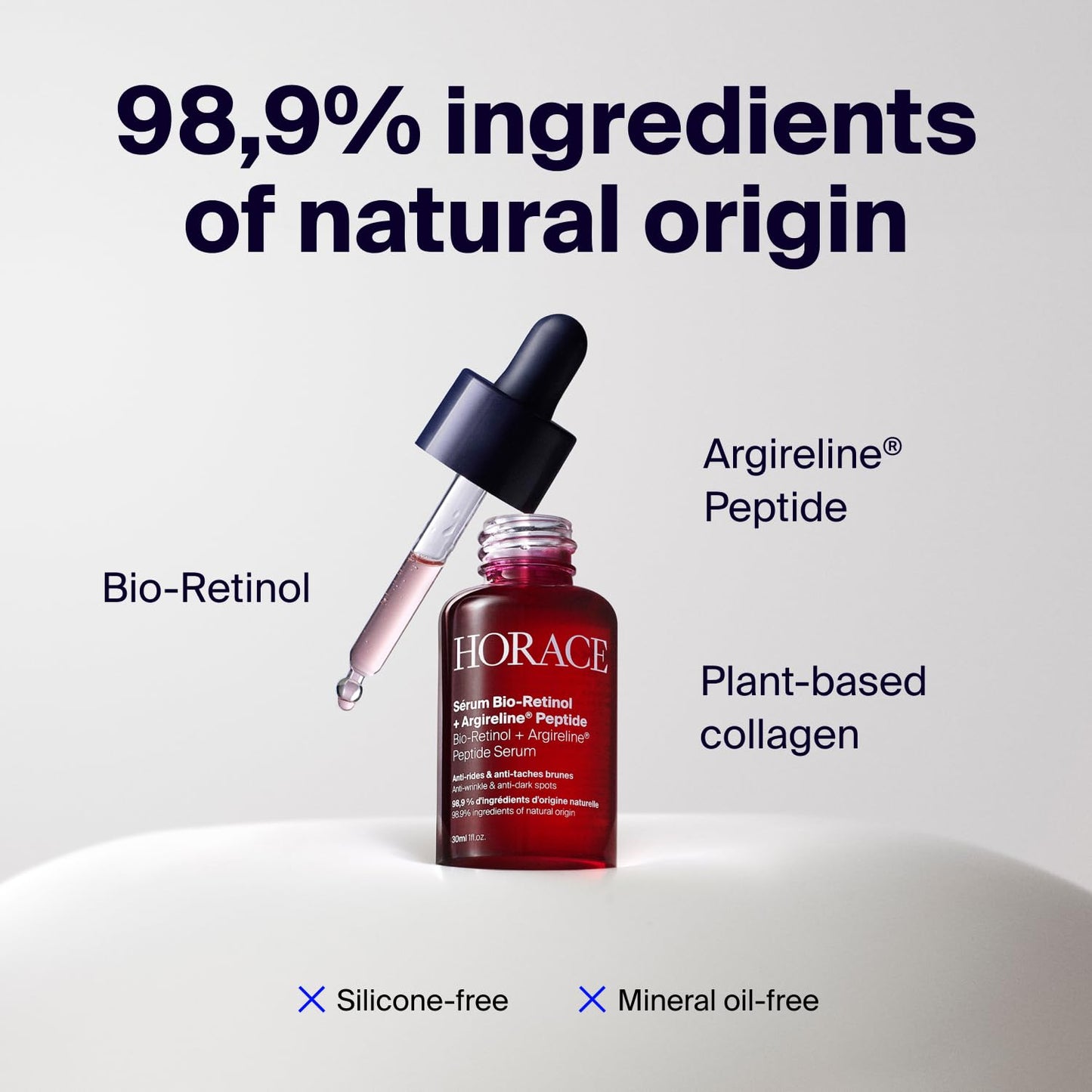 Horace Bio-Retinol + Argireline Peptide Face Serum for Men