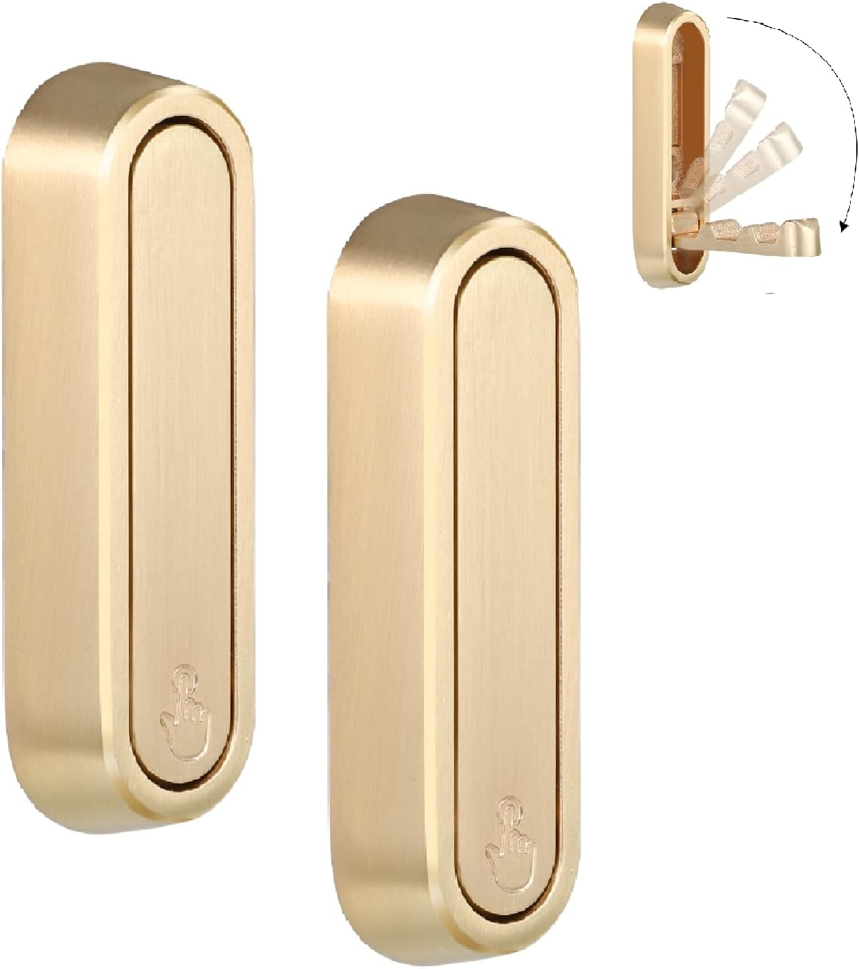 Foldable Gold Wall Hooks