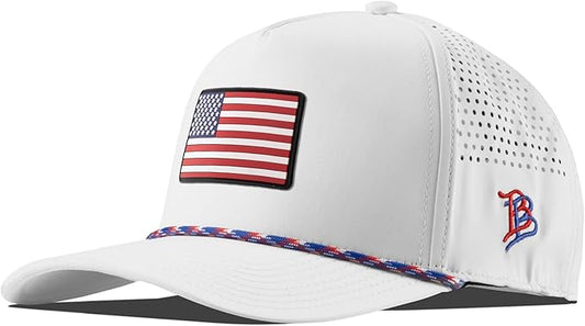 Branded Bills Old Glory Performance Rope Hat