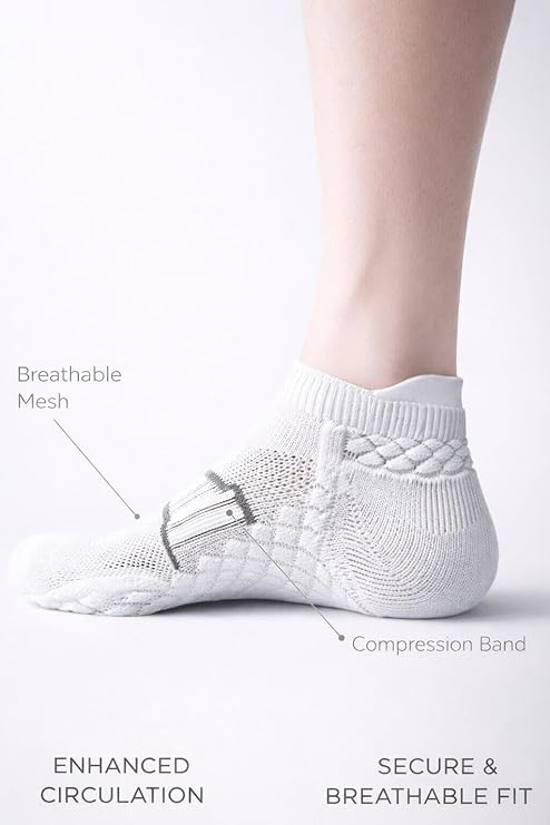 PinMark Threads TourComfort Golf Ankle Socks for Men