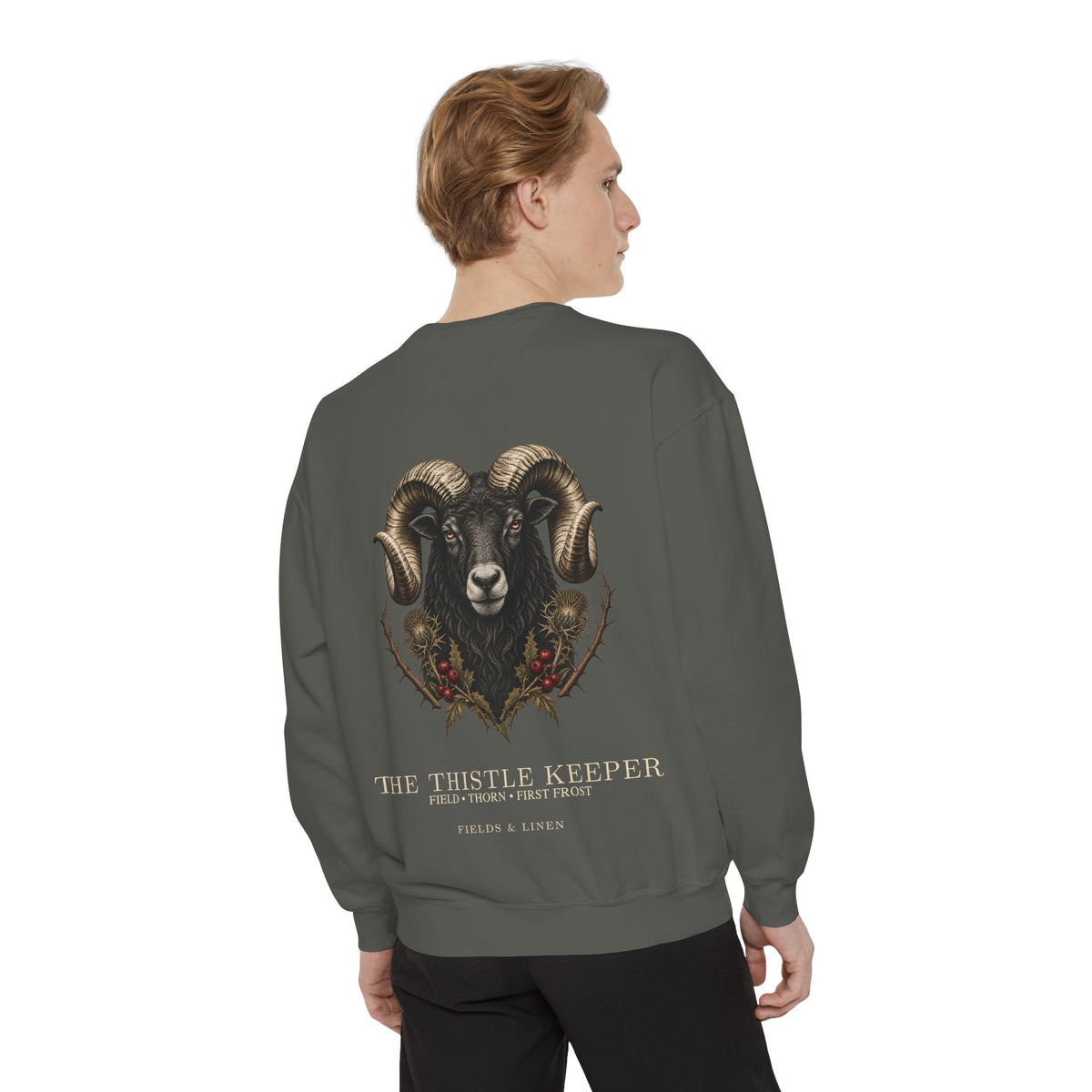 The Thistle Keeper Ram Sweatshirt