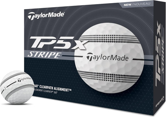 TaylorMade TP5 Stripe Premium Golf Balls