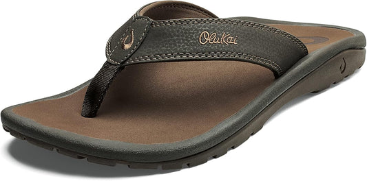 Coastal Comfort Men's Leather Beach Sandals
