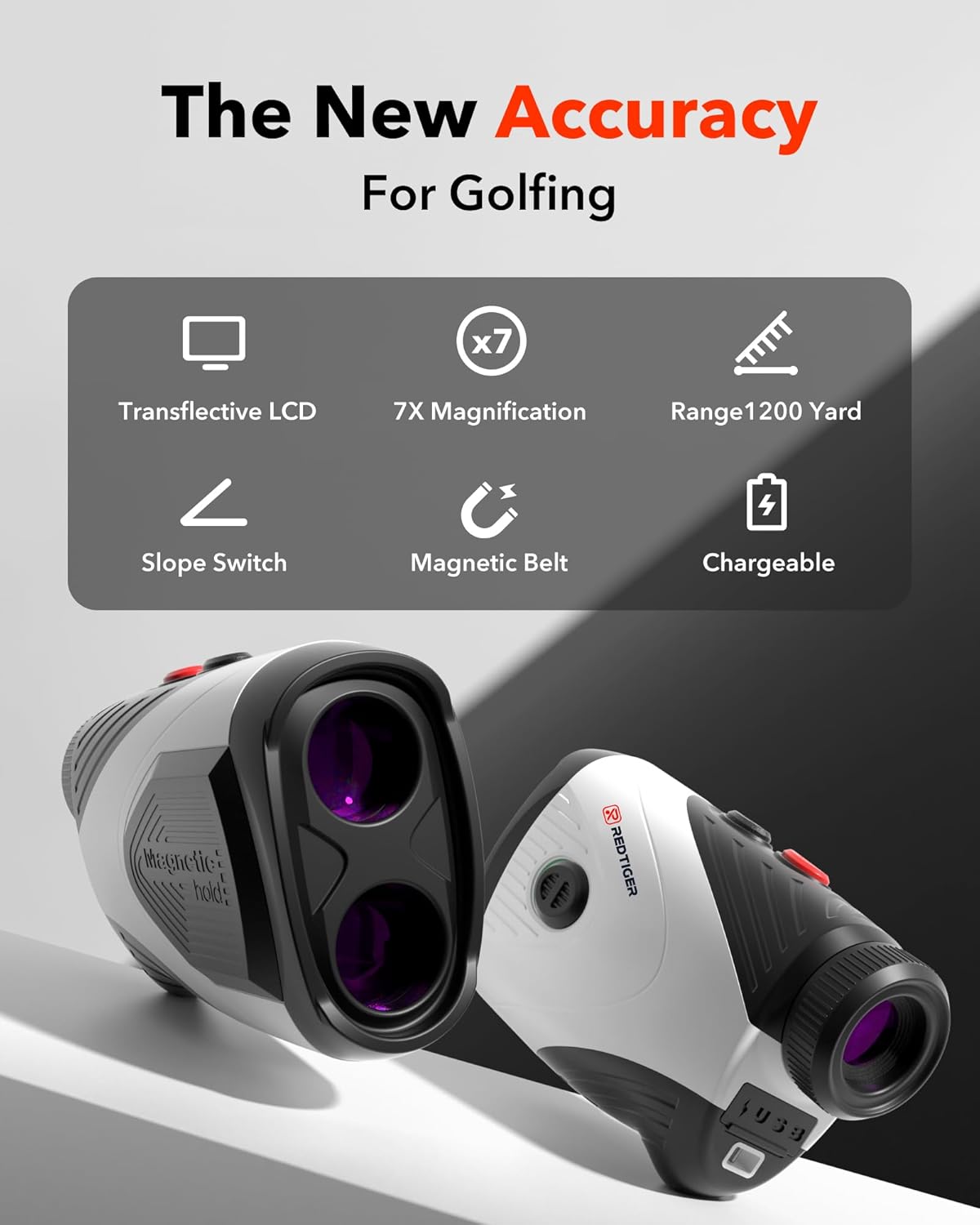 REDTIGER Slope Edition Golf Rangefinder