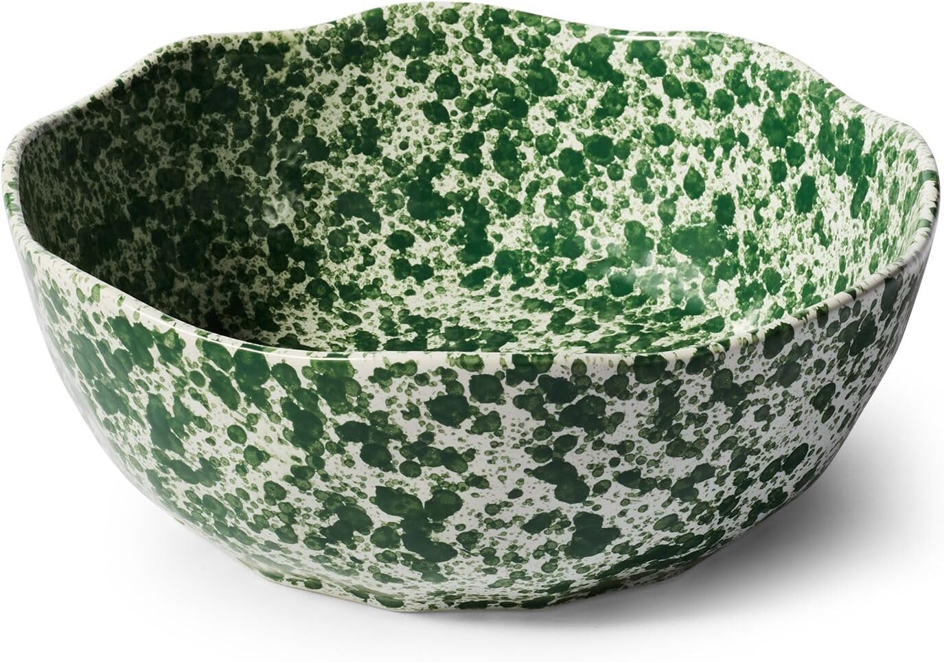 Sur La Table Stoneware Splatter Design Serving Bowl – 4 Qt