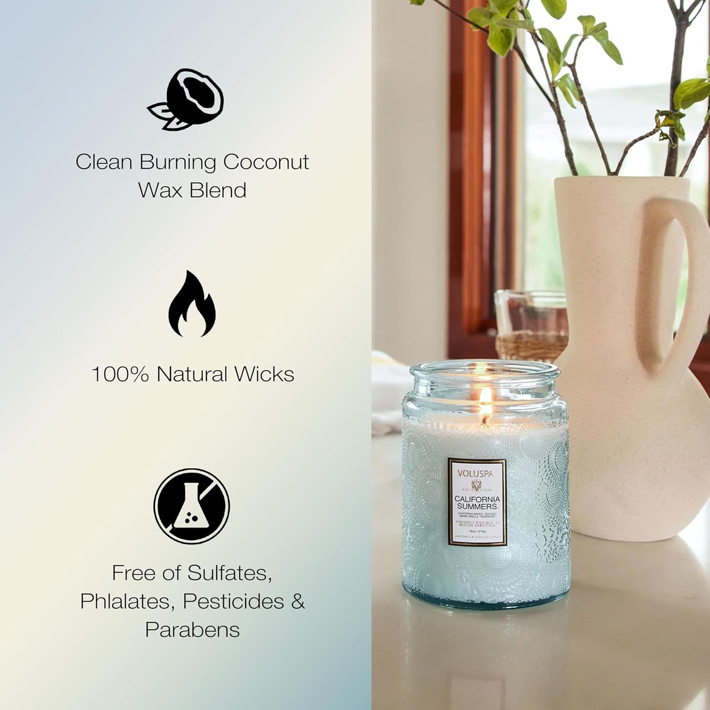 Voluspa California Summers Luxury Candle