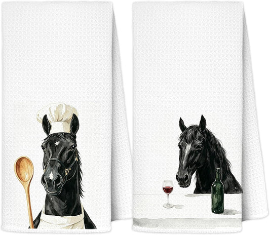 Horse Lover Kitchen Towels