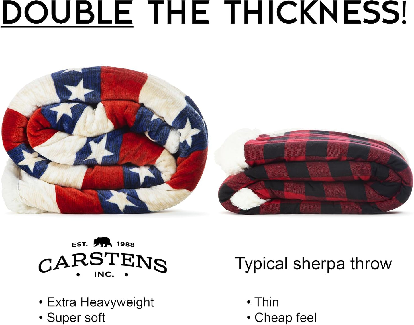 Cozy American Throw Blanket