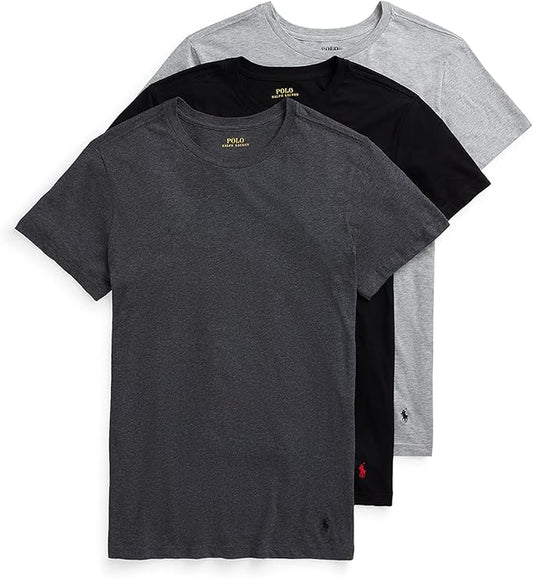 Polo Ralph Lauren Men's T-Shirt Pack, 3-Pack, Everyday Essentials