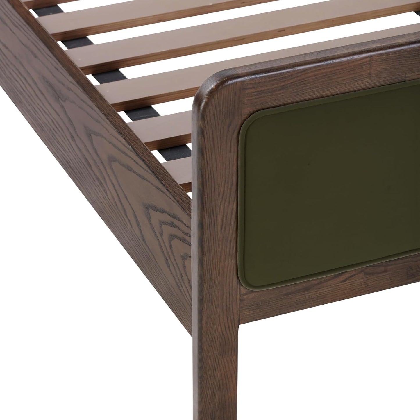 Forest Green Velvet Upholstered Queen Bed Fram | Modern Luxury Bedroom Furniture | Tov Furniture Hella Collection