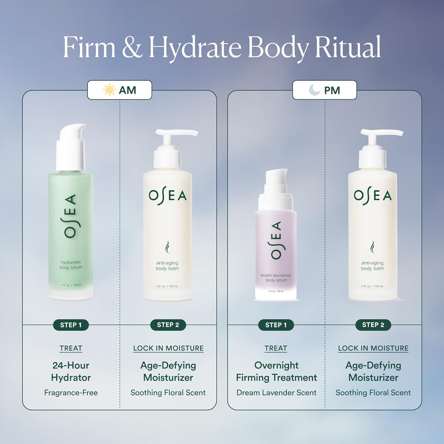 OSEA Firm & Hydrate Body Trio