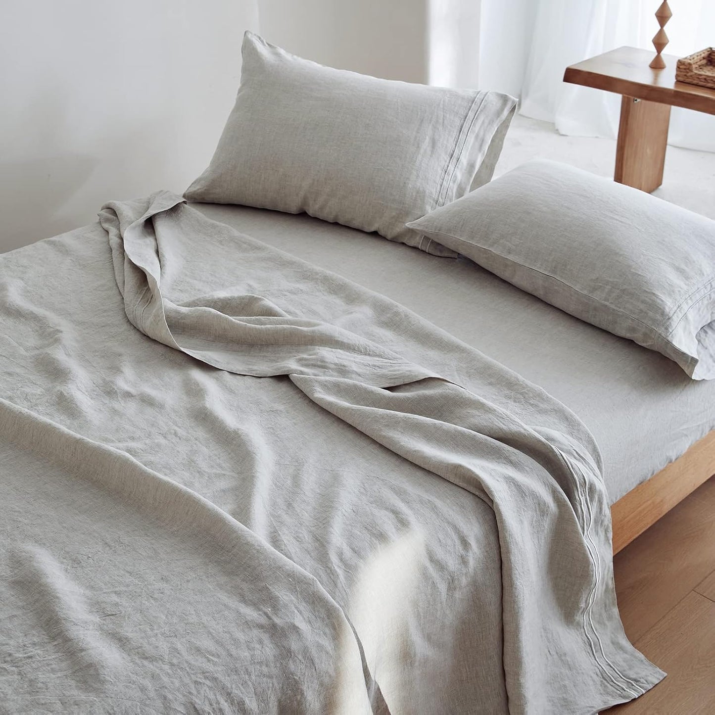 Simple & Opulence French Linen Sheet Set