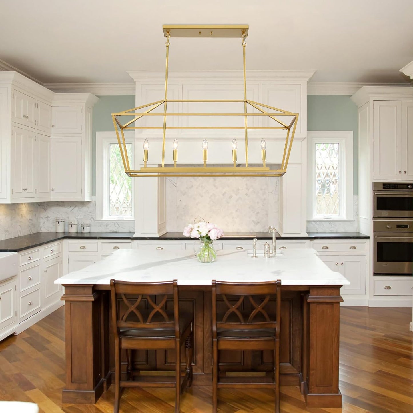 Modern Farmhouse Golde Linear Chandelier