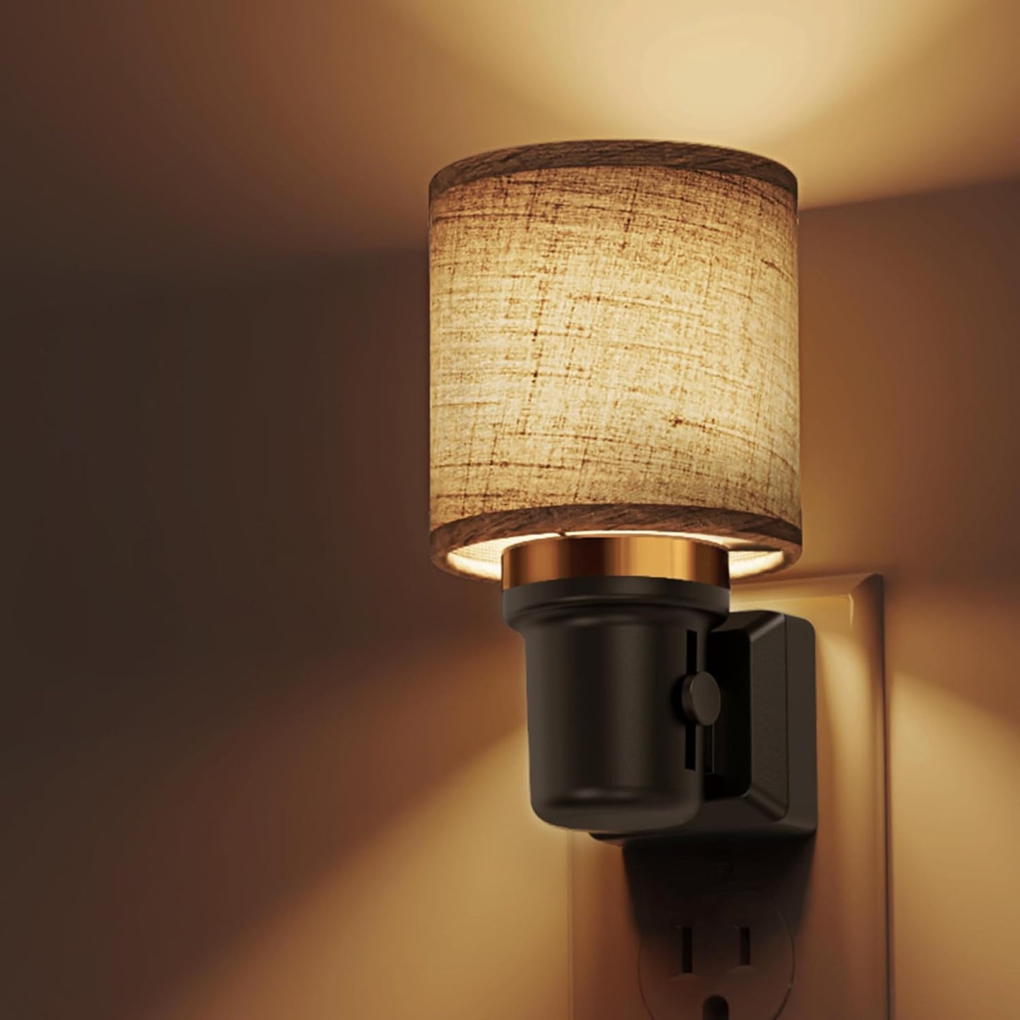 Modern Linen Plug-In Night Light 3 - Set