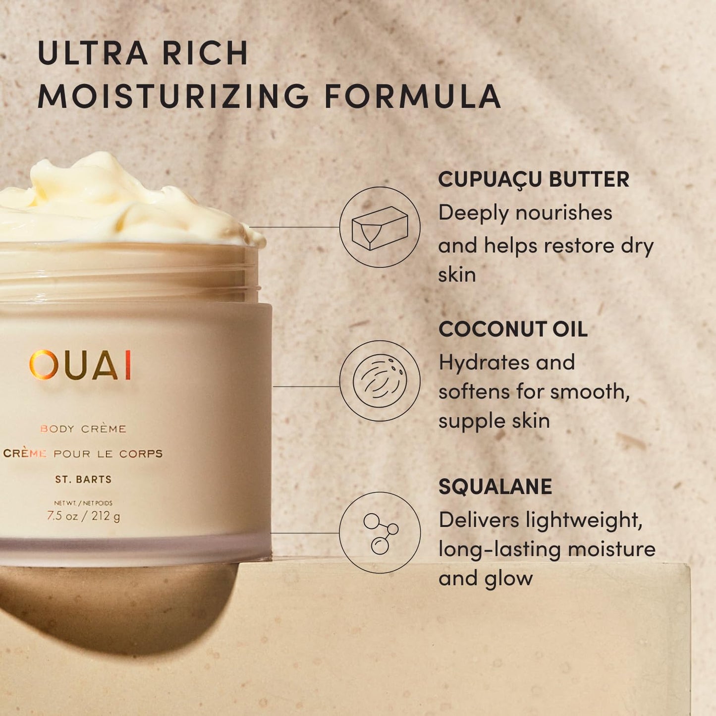 OUAI St. Barts Whipped Body Creme