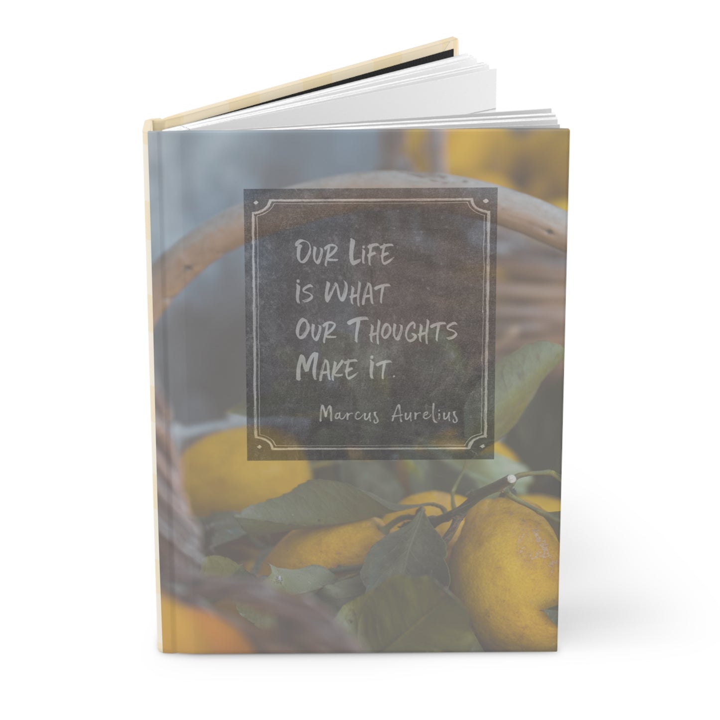 The Country Lemon Hardcover Journal Matte