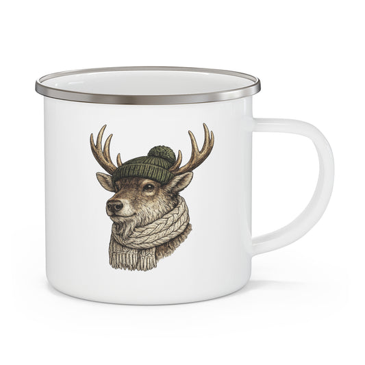 Mr. Evergreen Heritage Stage Enamel Camp Mug- 12 ounce