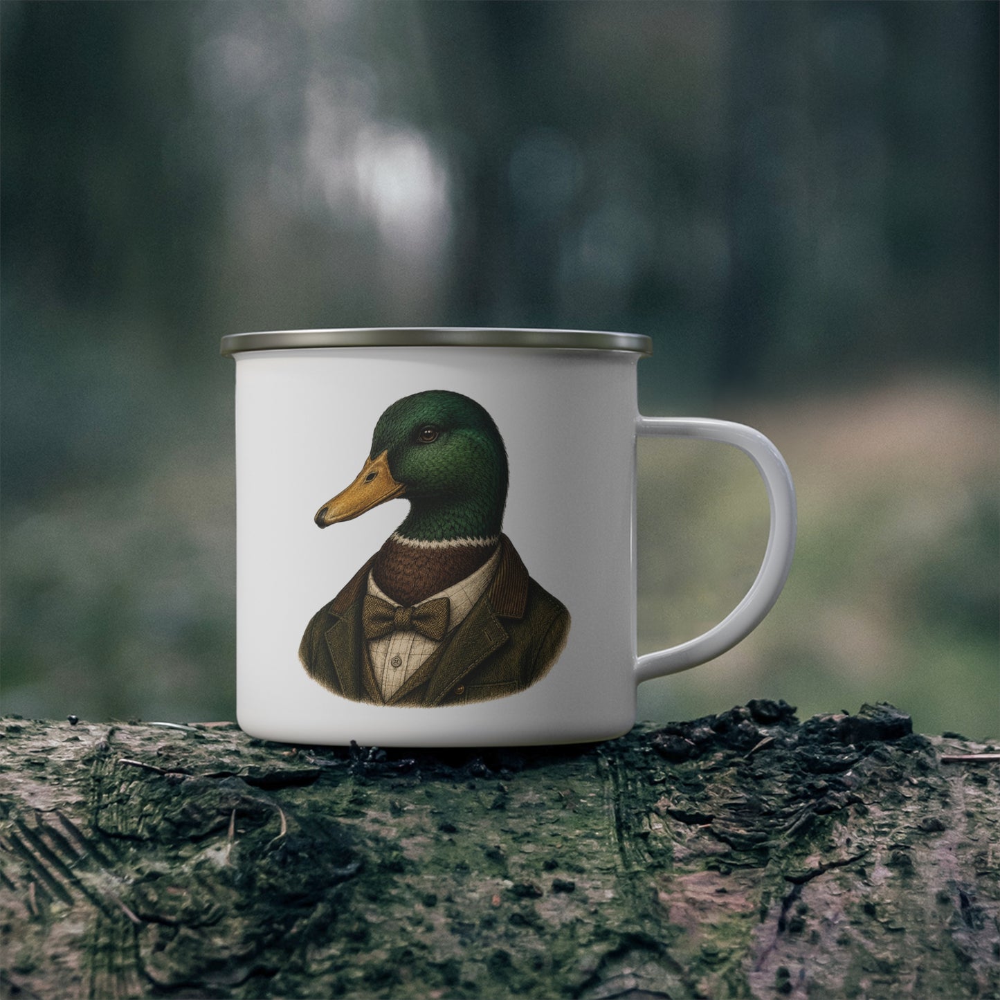 Mr. Mallory Heritage Mallard Enamel Camp Mug - 12 oz