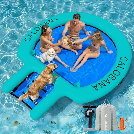Poolside Luxury Floating Hammock & Dog-Friendly Lake Lounge