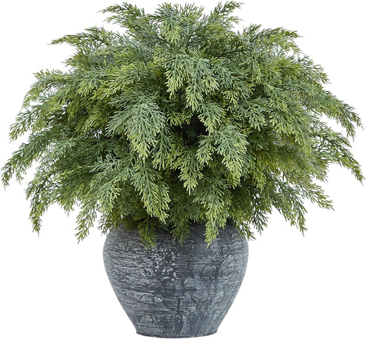 Faux Cedar Stems Styling Ideas for a Cozy Modern Farmhouse Home