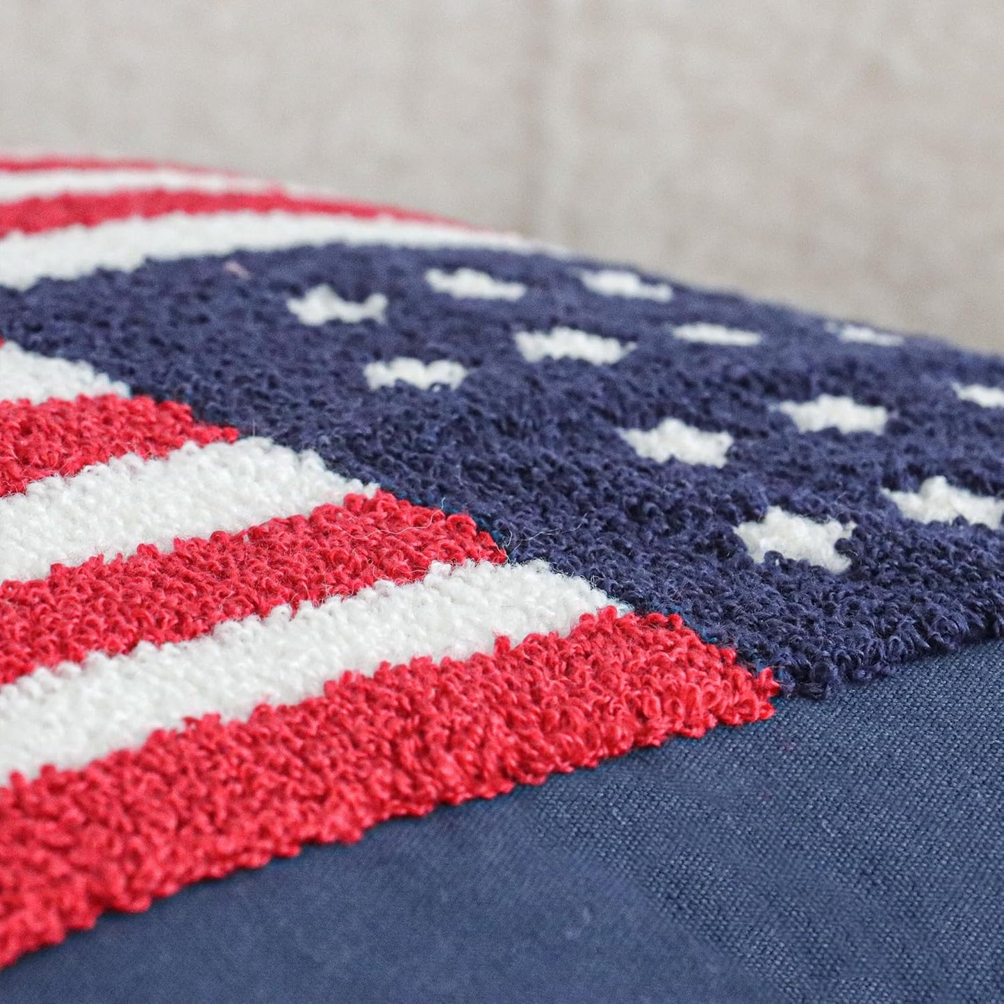 Patriotic America flag Throw Pillow Cover