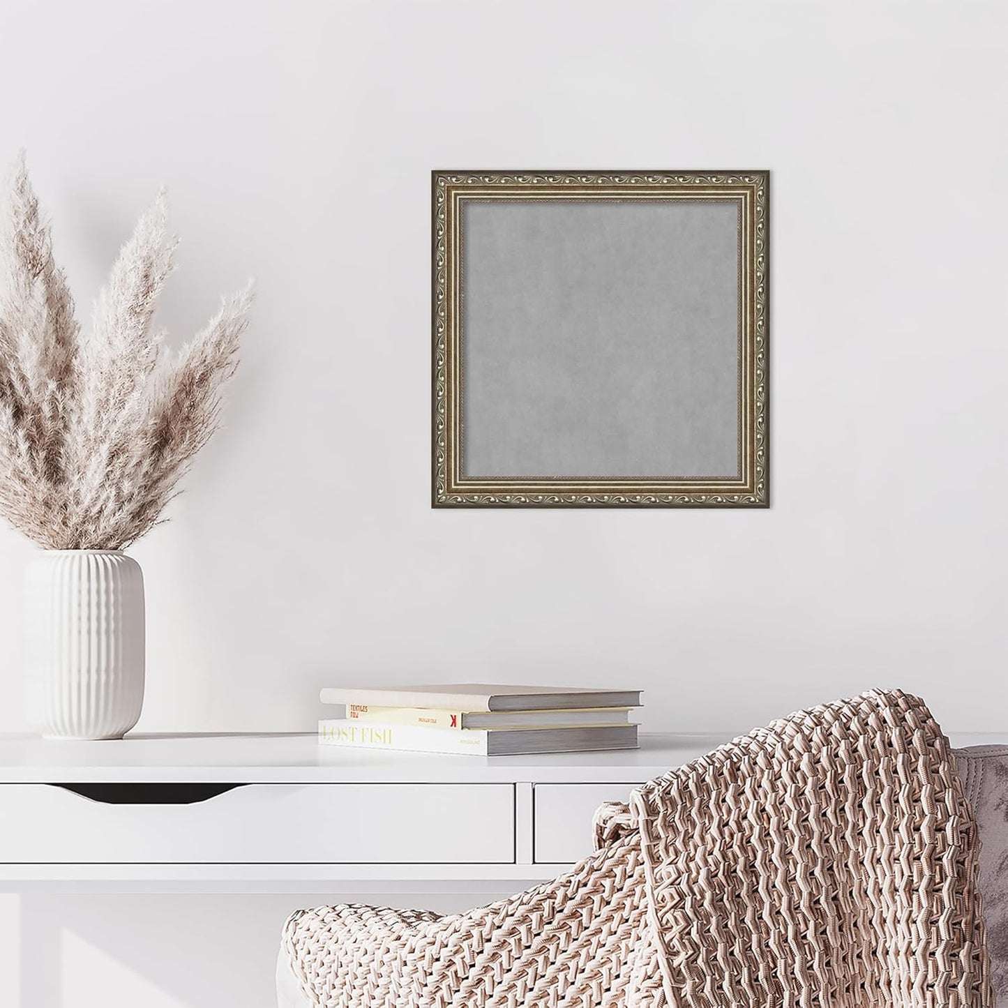 Elegant Framed Magnetic Vision Board