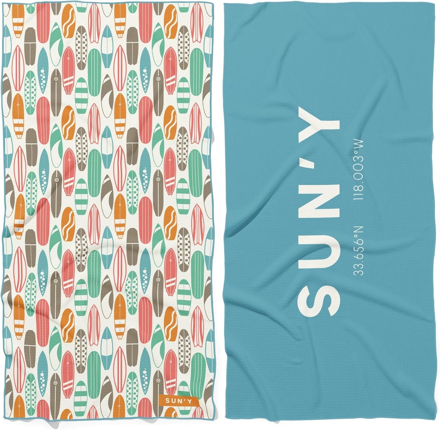 Coastal Escape Quick dry Beach Towel