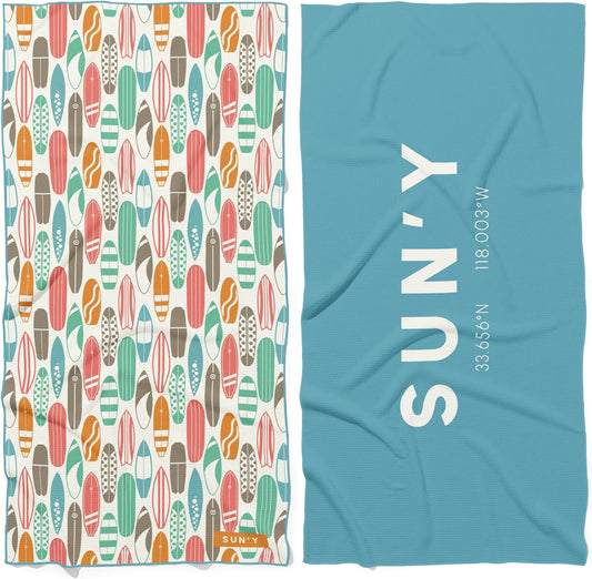 Coastal Escape Quick dry Beach Towel